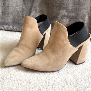 Nude booties